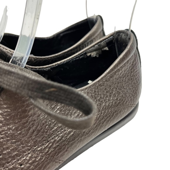 AEROSOLES TOY SOLDIER Metallic Bronze Genuine Leather Sneakers Casual Shoes 5 M - Picture 8 of 16